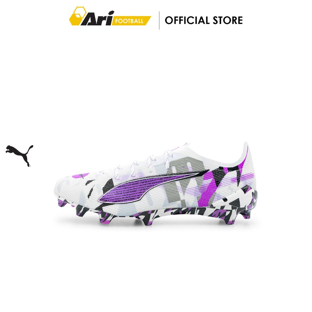 PUMA ULTRA 5 ULTIMATE FOREVER FG - PUMA WHITE (10841001) รองเท้าฟุตบอล พูม่า ULTRA 5 ULTIMATE FOREVE