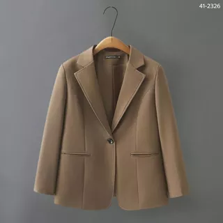41-2326 เสื้อสูททำงานกระดุม 1 เม็ด Lady and the Trim อก 42-50 นิ้ว