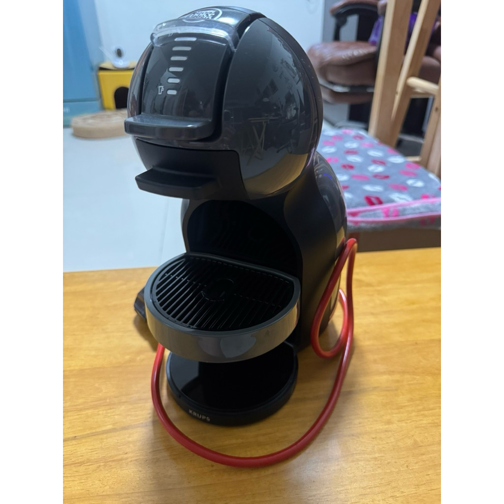 Tefal Krups Nescafe Dolce Gusto เครื่องชงกาแฟแคปซูล รุ่น MINI ME KP120866 สีดำเทา
