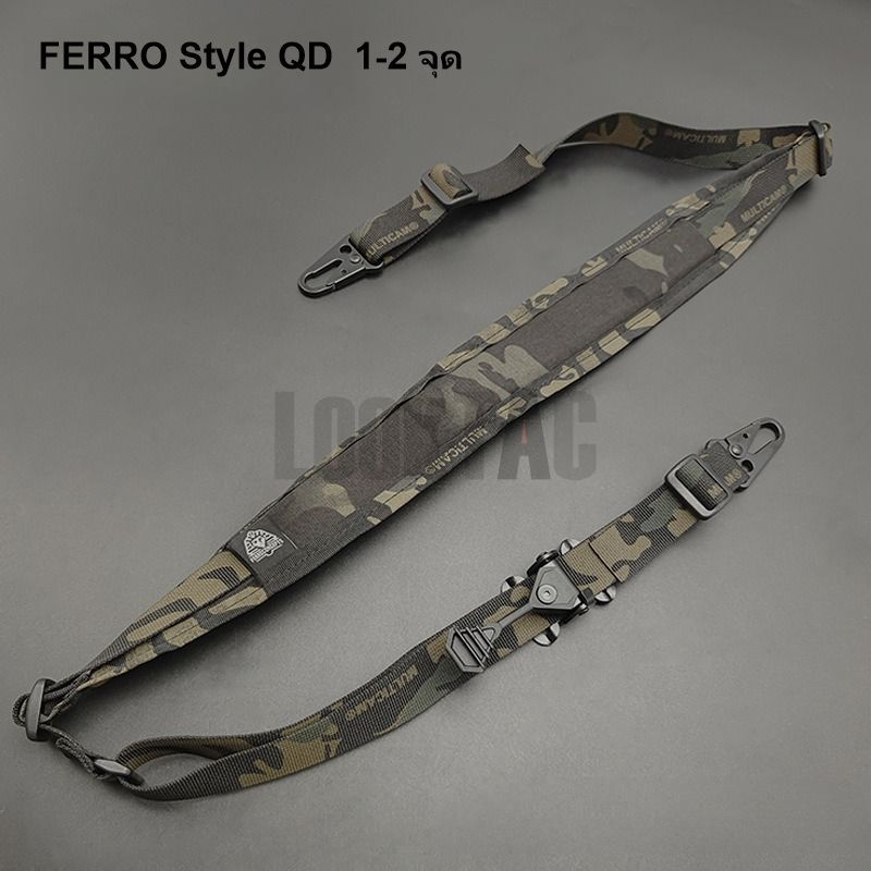 สายสะพายปลดเร็ว QD แบบ 1 และ 2 จุด รุ่น Ferro Style