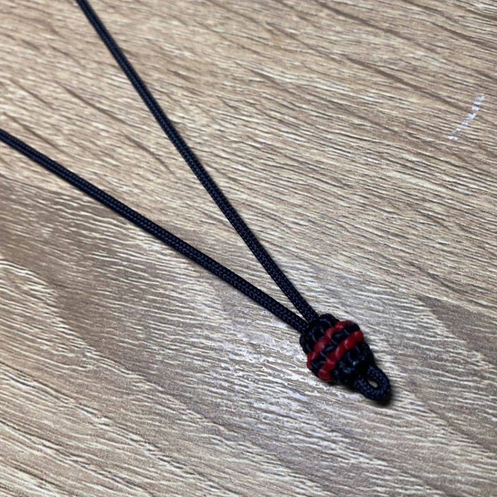 สร้อยพระ สร้อยเชือกร่ม เกรด A ขนาด 2 มิล ถักตุ้มด้วยเชือกเทียน ห้อยพระ ห้อยเครื่องประดับ