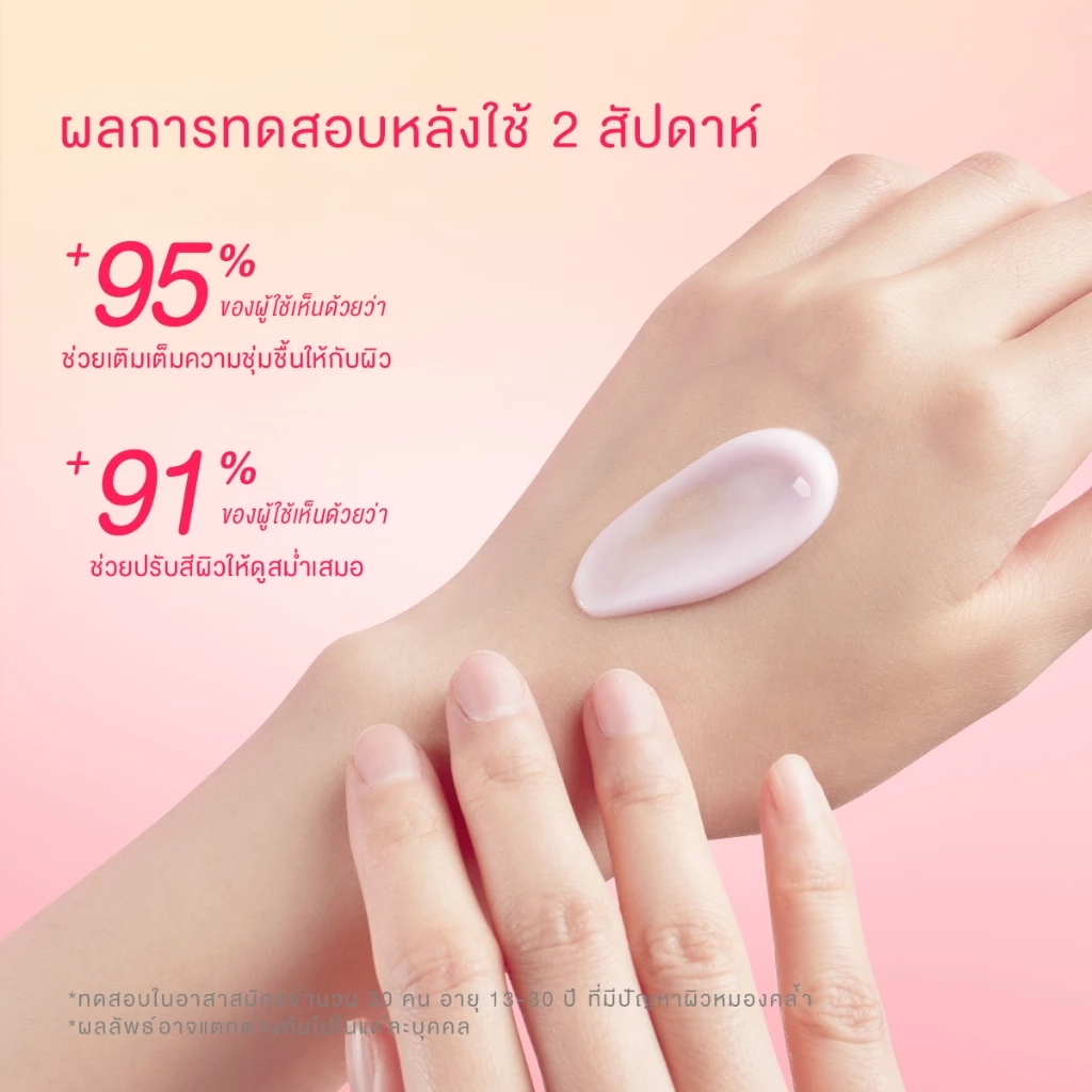 Glad2Glow Body Serum ผิวขาว ชุ่มชื้น เรียบเนียน 300ml thumbnail 8