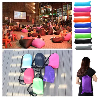 Sumer sale โซฟาเป่าลม โซฟาลม ที่นอนเป่าลม เบาะนอน พองลมไม่ต้องใช้เครื่องสูบลม พกพา สะดวก