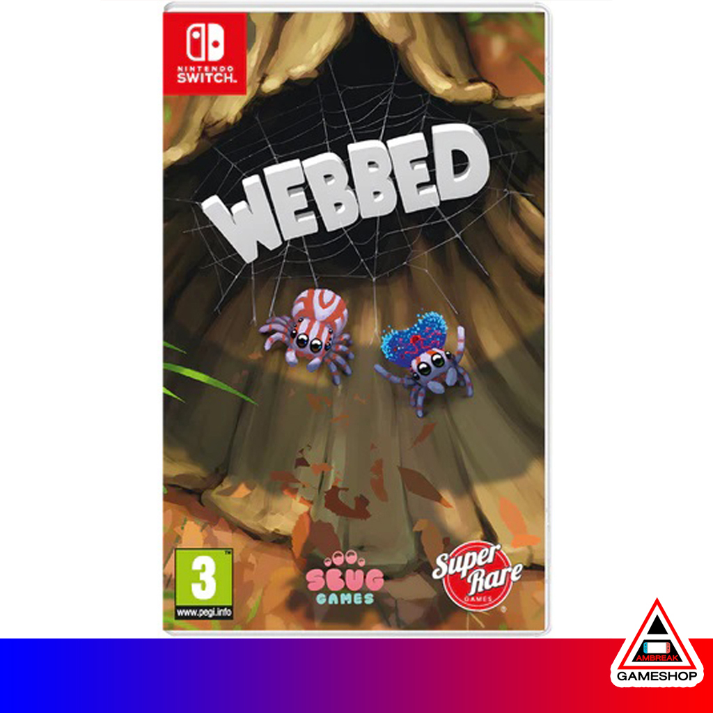 (พร้อมส่ง)Nintendo Switch : Webbed #Super Rare Games(EU)(Z2)(มือ1)