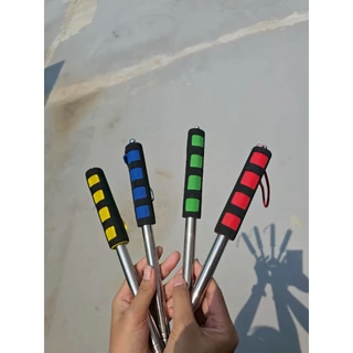 (พร้อมส่งจากไทย) เสาธงยืดหดได้ ยาว 1.5 กับ 2.5 เมตร น้ำหนักเบา ถือโบกได้ พกพาสะดวก มีให้เลือกหลายสี เสาธงสแตนเลสม้าน้ำ