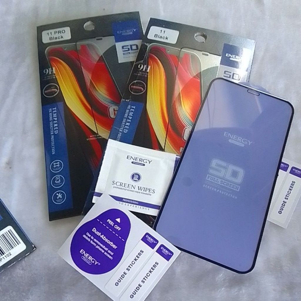 ฟิล์มกระจก5D energy Glass screen protector