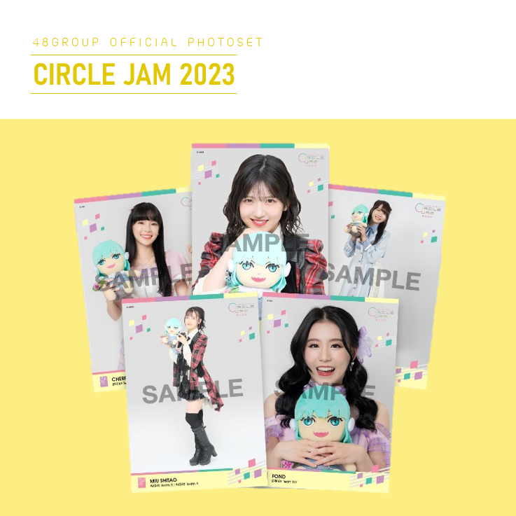 [ใบเศษ] BNK48 CGM48 AKB48 Group Circle Jam Concert 2023 Photoset CJ