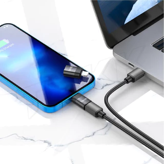 Hoco UA17 ADAPTER หัวแปลง ตัวแปลงสัญญาณ สายชาร์จ หัวแปลง USB Micro​ Type-c​