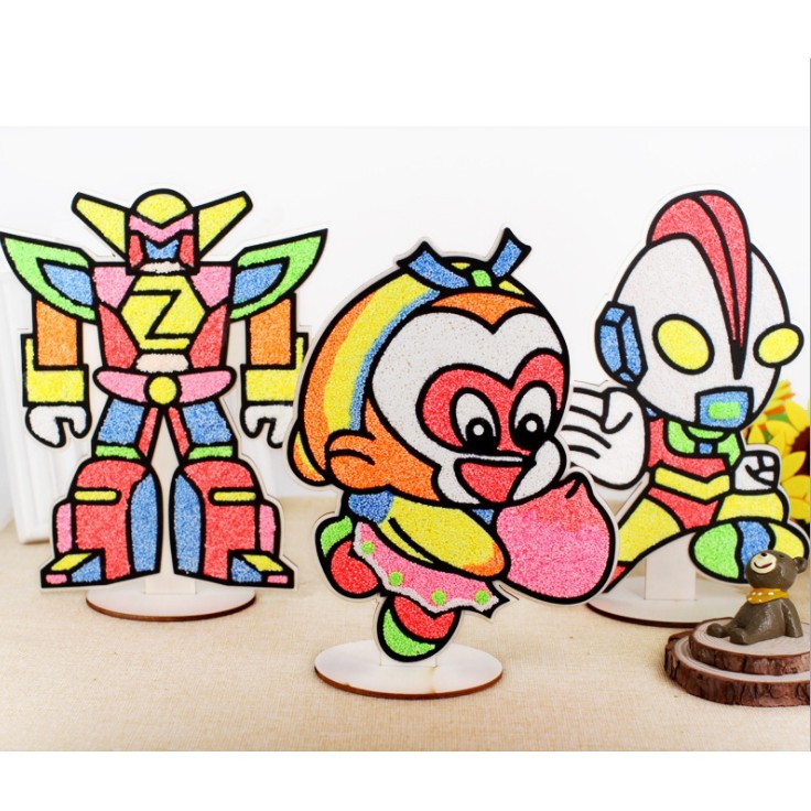ปั้นแปะ ดินโฟม 1 Foam Clay  ระบายสีบนแผ่นไม้ เสริมพัฒนาการเด็ก
