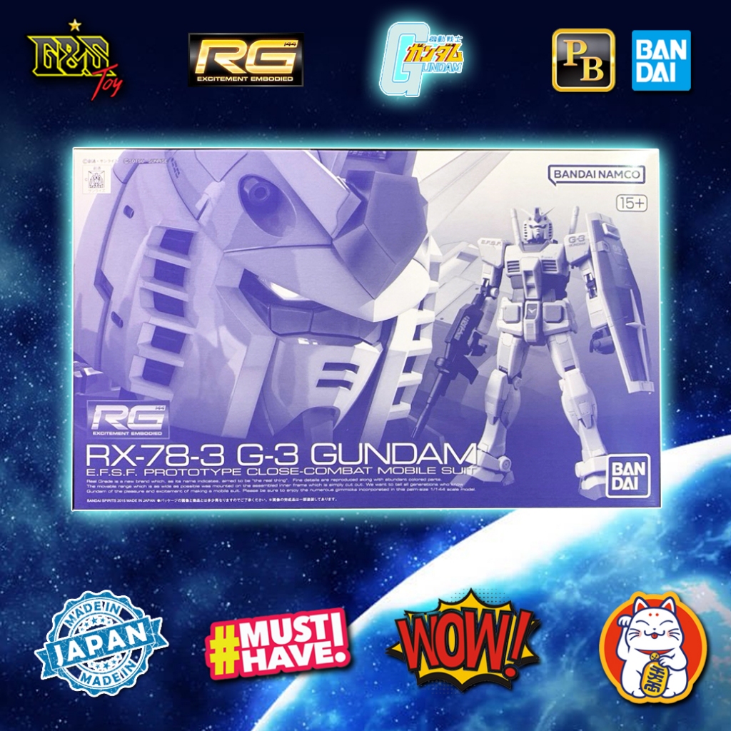 RG RX-78-3 G-3 Gundam จากภาค Gundam Original