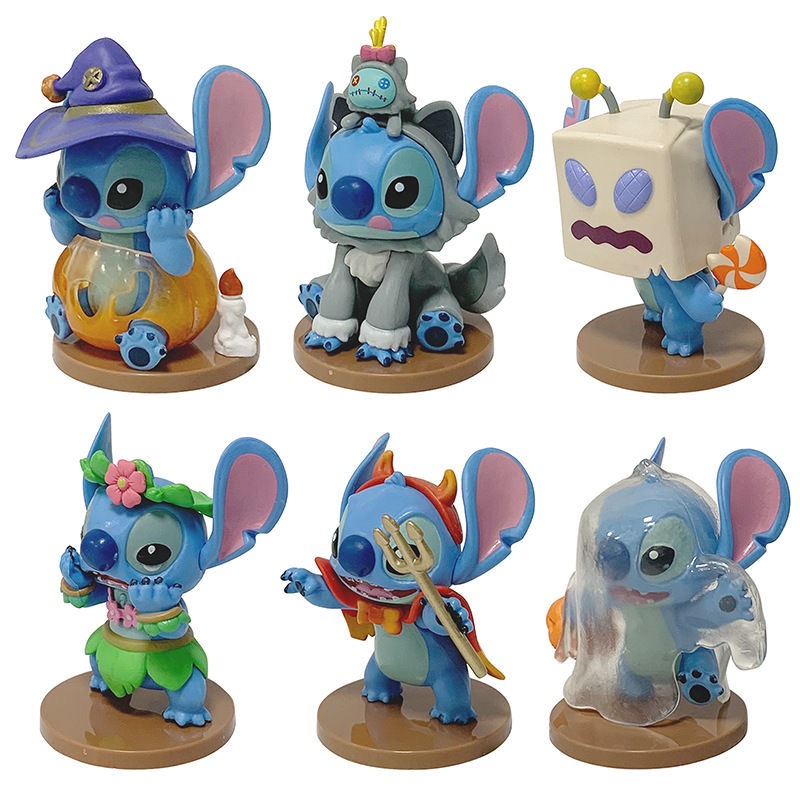 โมเดล สติช ตลกไดอารี่ Mystery กล่อง Stitch รูปอินเทรนด์เล่นตุ๊กตาเครื่องประดับตุ๊กตาของขวัญสาว - รูปที่ 2