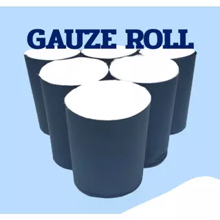 Dent GAUZE ROLLตัด 6 ท่อน(1ม้วน) 36*100หลา สำหรับงานทันตกรรม ผ้าก๊อซพันแผลชนิดม้วน
