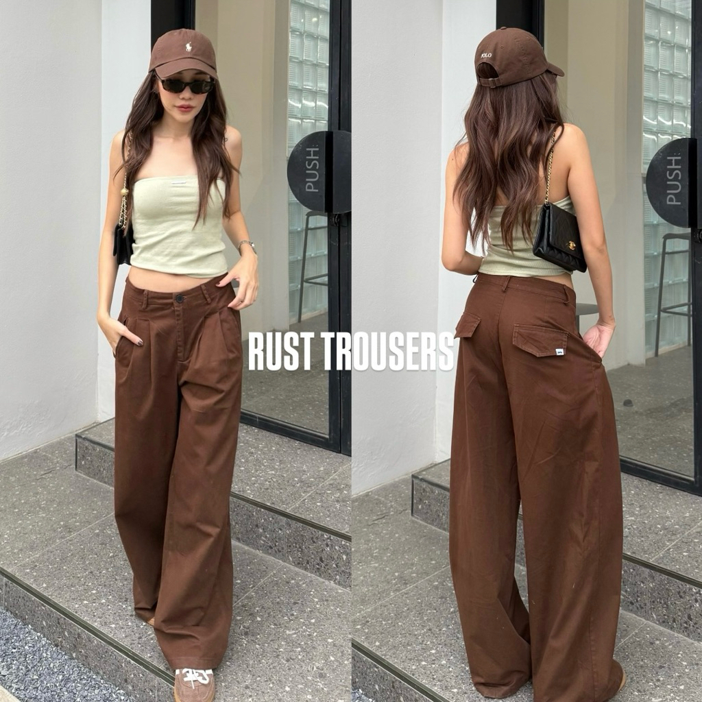 JARIN | RUST TROUSERS