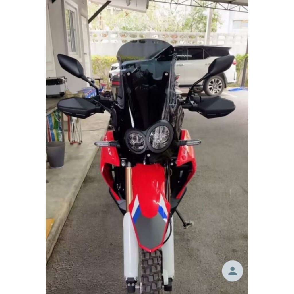 ชิวหน้า CRF250/300 RALLY สูง 18 นิ้ว , 21 นิ้ว