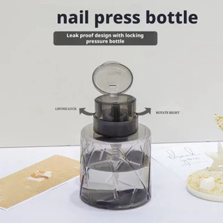ขวดปั้มลายเส้น ขวดปั้มใส่แอลกอฮอลล์ขวดปั้มอเนกประสงค์ ขนาด200ml. / อุปกรณ์ทำเล็บ🇹🇭🇹🇭