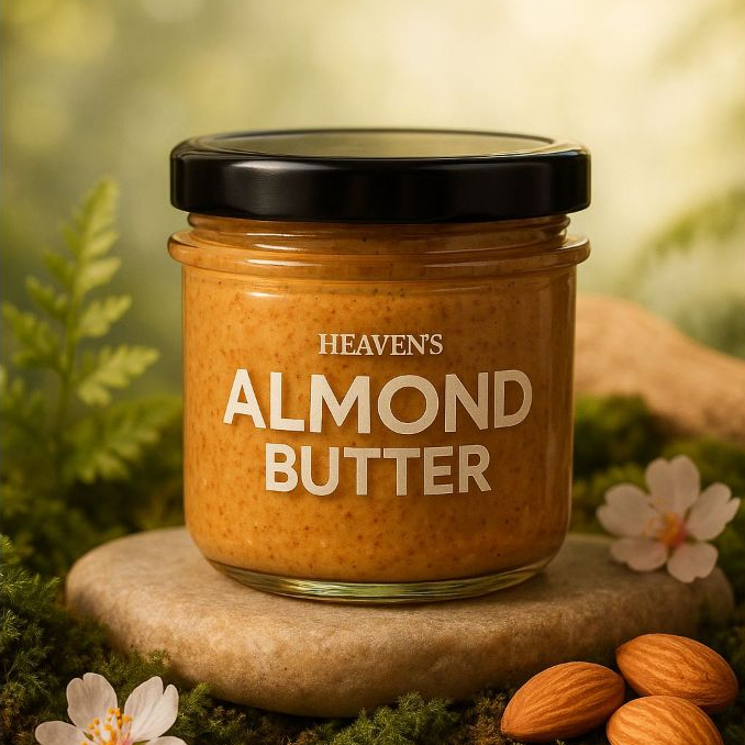 เนยถั่วอัลมอนด์คลีน 100%  Almond Butter CLEAN 100% | HEAVENSFOODS