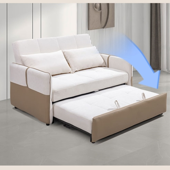 ORANGE โซฟาปรับนอนได้ เตียงโซฟาพับ โซฟาเบดปรับนอน อพาร์ทเมนต์ขนาดเล็ก เตียงอเนกประสงค์