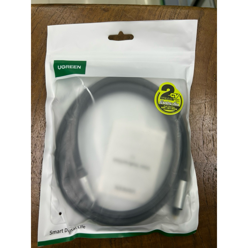 Ugreen AV108/10540 Toslink Optical Audio Cable 2meter สายเสียง ออปติคอล ออกใบกำกับภาษีได้