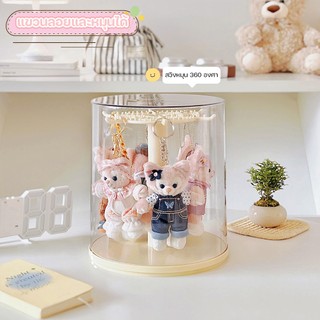 กล่องใส่โมเดล กล่องใส่ตุ๊กตาแบบใส กล่องใส่ art toy ลักษณะสวยงาม พลาสติกอย่างดี กันฝุ่น'จัดเก็บสะอาด มี 3 สีให้เลือก