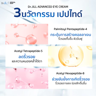 [ส่งฟรี] Dr.JiLL Advanced Eye Cream ครีมบำรุงผิวรอบดวงตา ลดเลือนริ้วรอย