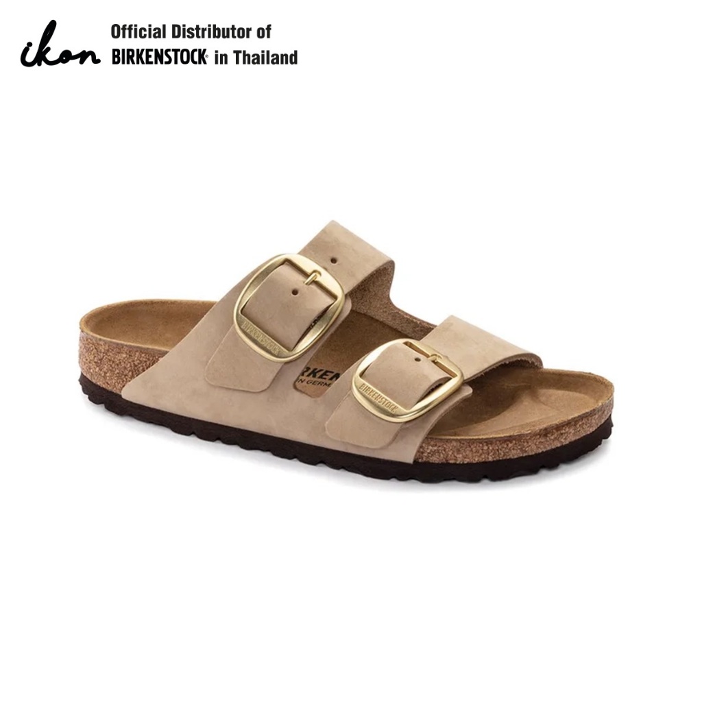 BIRKENSTOCK Arizona Big Buckle NU Sandcastle รองเท้าแตะ ผู้หญิง สีเบจ รุ่น 1023957 (Regular)