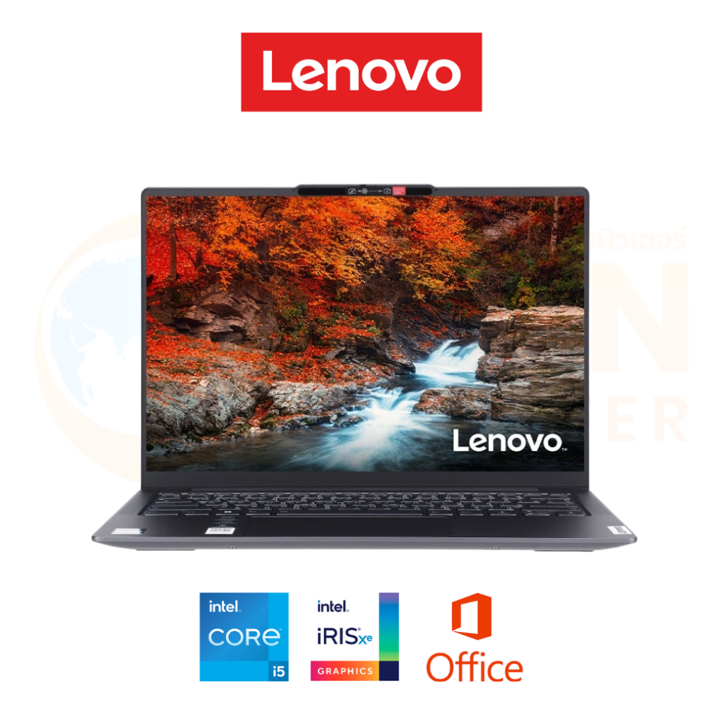 LENOVO YOGA SLIM 6 14IRH8 83E0004RTA NOTEBOOK (โน๊ตบุ๊ค) INTEL CORE I5-13500H / 16GB / 512GB / WIN 1
