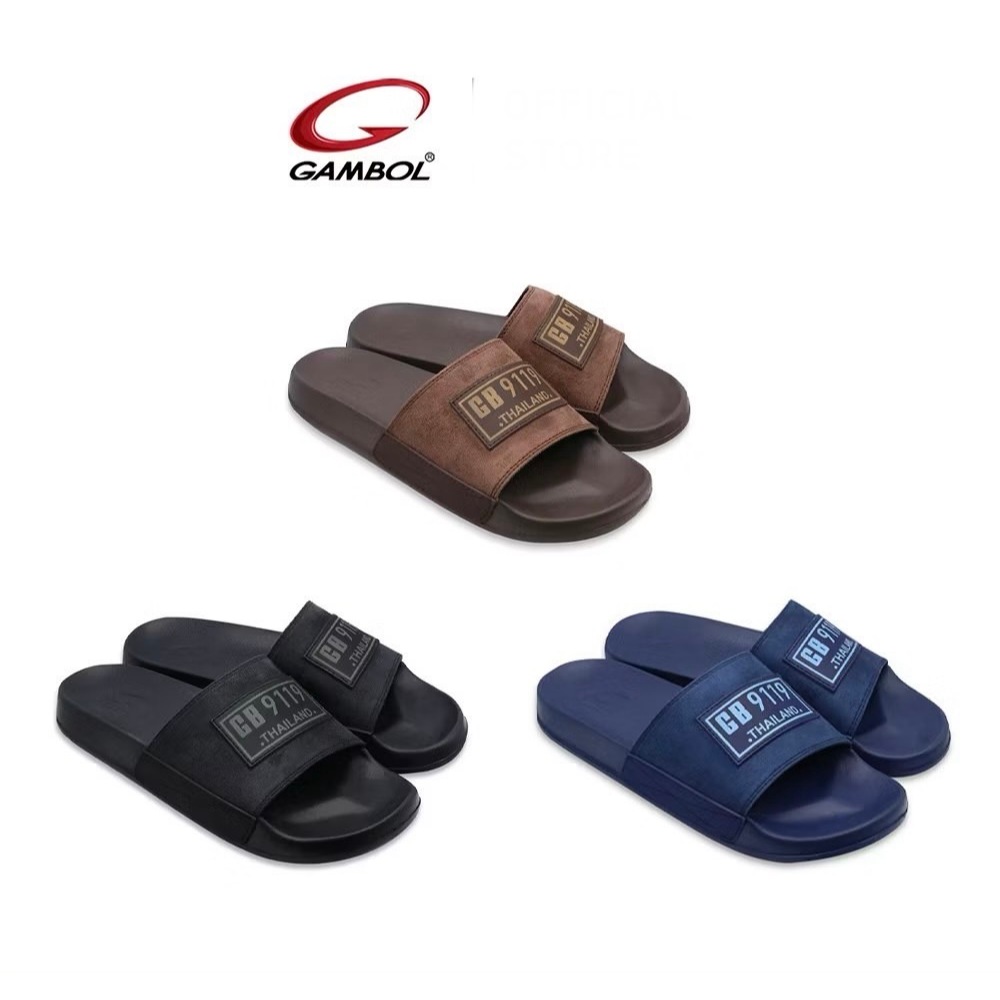 รองเท้าแตะ GAMBOL แกมโบล SOUVENIR แบบสวมชายหญิง รุ่น GM42206 / GW42206 Size 36-4