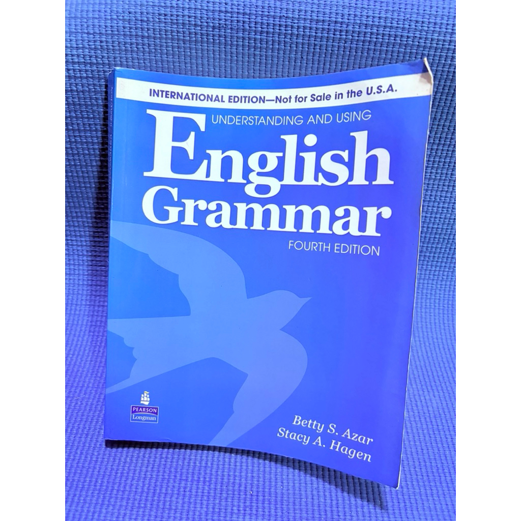 Pearson English Grammar จด15%ตำหนิสันข้างมุม+cdมือ2ไม่ใหม่
