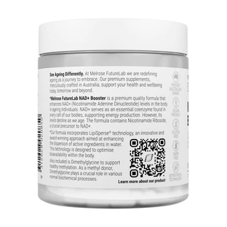 Melrose FutureLab NAD+ Booster Caps 30 Capsules รักษาระดับ NAD+ ในร่างกาย