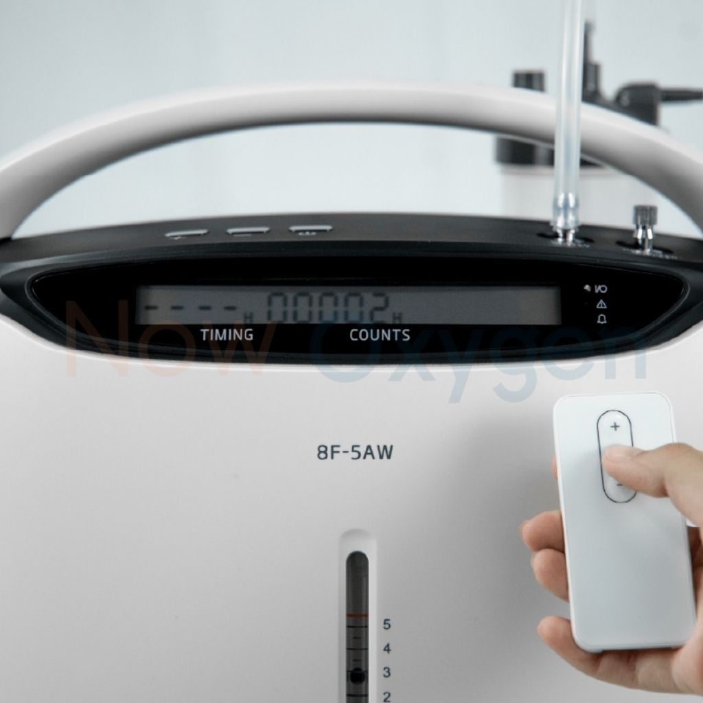 เครื่องผลิตออกซิเจน ขนาด 5 ลิตร Yuwell รุ่น 8F-5AW มือสอง