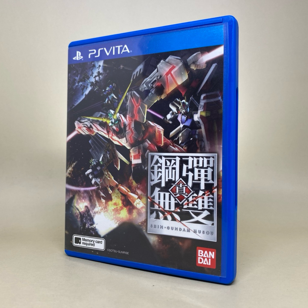 🇭🇰🇯🇵Shin Gundam Musou PS Vita | PlayStation Vita | Original Game | Zone 3 Asia | Japanese | ใช้งานปก