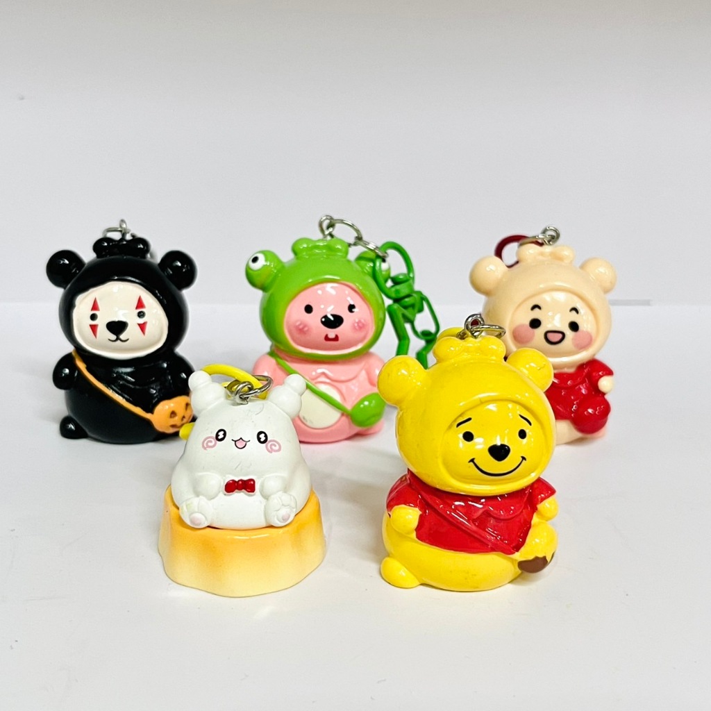 YS346 พวงกุญแจ การ์ตูนจิ๋ว น่ารักๆ ห้อยกระเป๋า ห้อยโทรศัพท์ พร้อมส่งจากไทย - รูปที่ 3