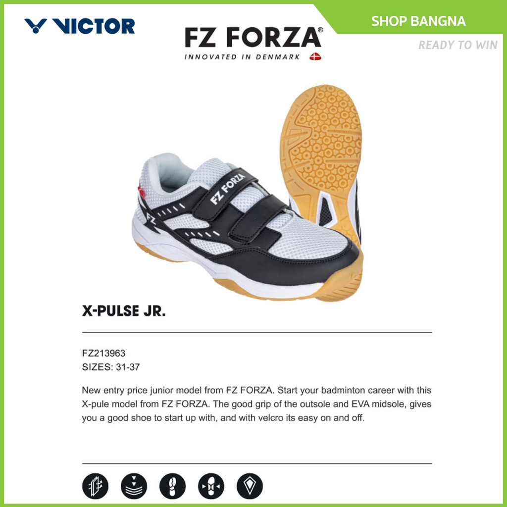 FZ FORZA รองเท้ากีฬาแบดมินตัน รุ่น XPULSE JR