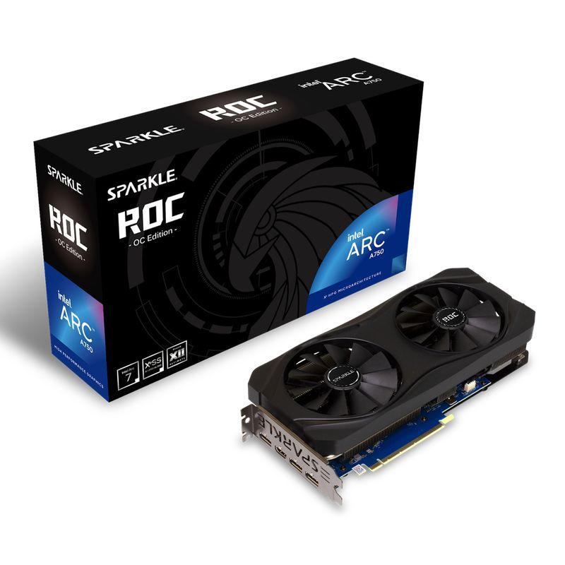 SPARKLE INTEL ARC A750 ROC OC EDITION 8GB GDDR6