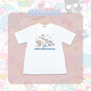เสื้อยืด sanrio งานป้าย SARISA ทรงโอเวอร์ไซส์