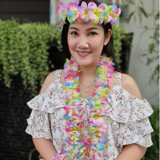 เซ็ทพวงมาลัยฮาวาย 4 ชิ้น (พร้อมส่ง) Clothing