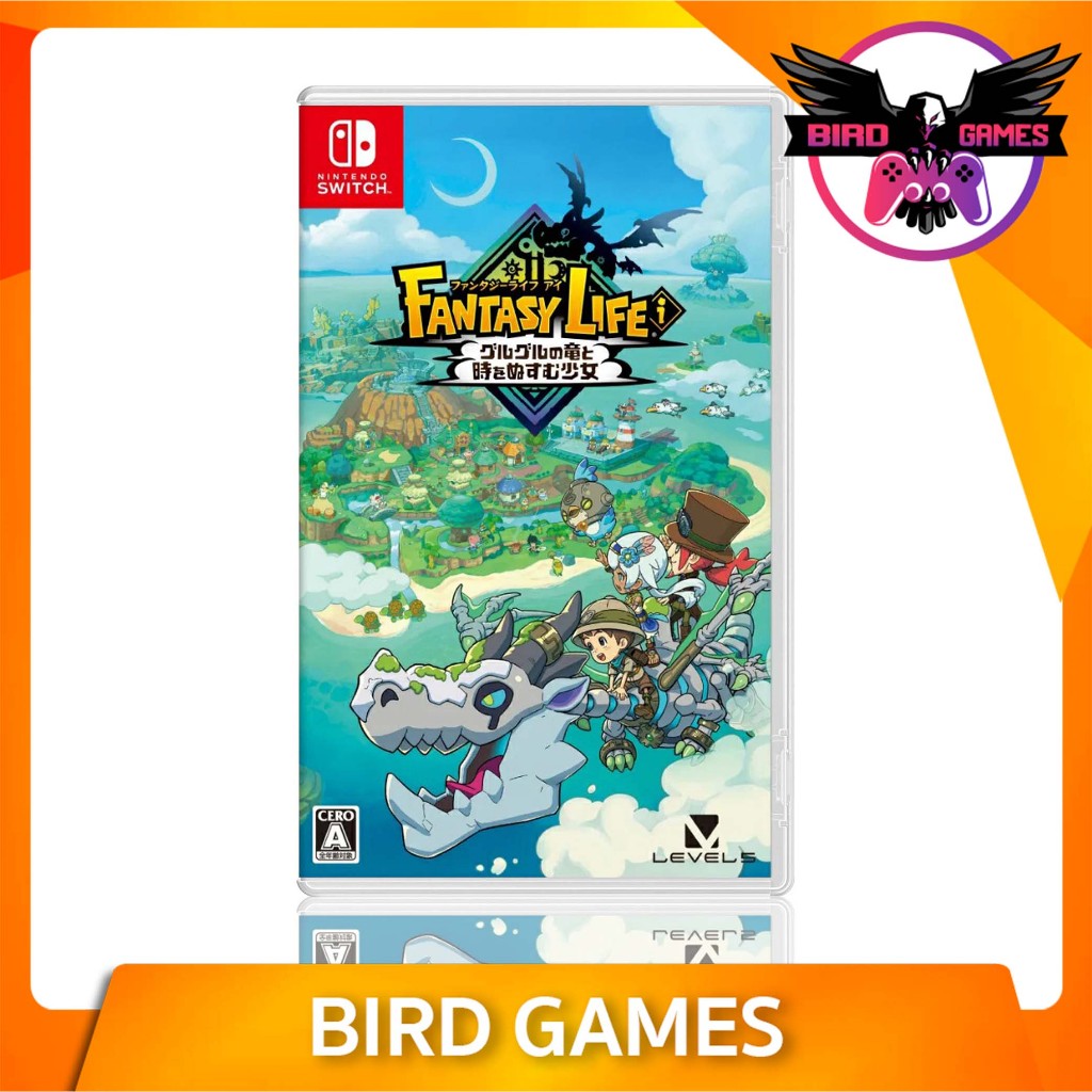 Nintendo Switch : FANTASY LIFE i: The Girl Who Steals Time [แผ่นแท้][มือ1][Fantasy life switch]