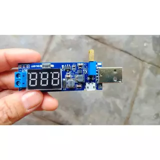 โมดูลพาวเวอร์ซัพพลาย แปลง USB เพิ่ม-ลดแรงดัน Step Up - Down DC-DC 5V to 1.2 -24V LED Digital