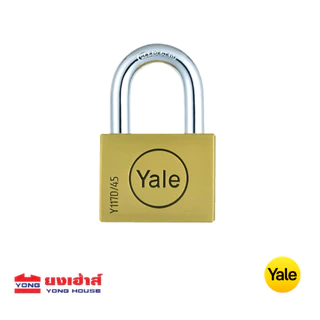 YALE กุญแจคล้อง BD40 BD45 BD50 คอสั้น ห่วงสั้น BD40L BD45L BD50L คอยาว ห่วงยาว ทองเหลืองแท้