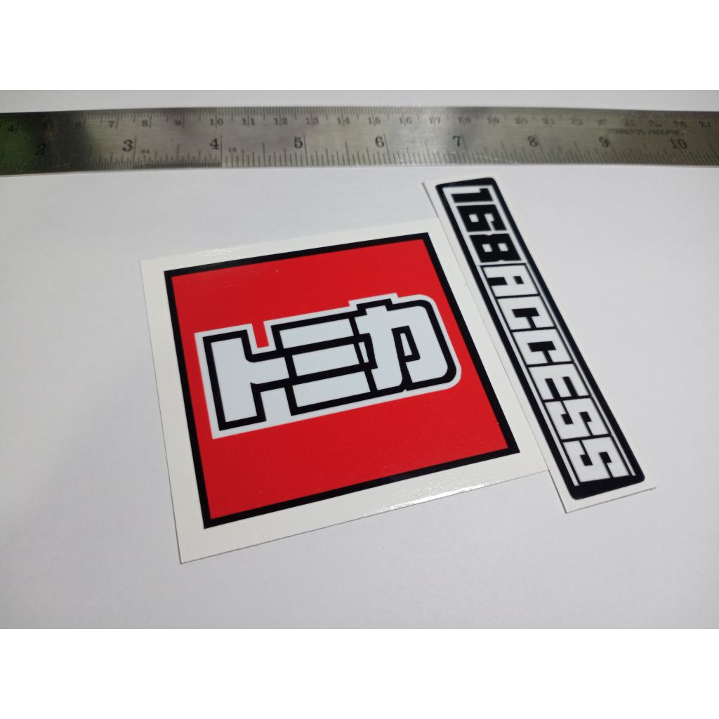 สติ๊กเกอร์ Tomica Sticker Car Toys Japan Style