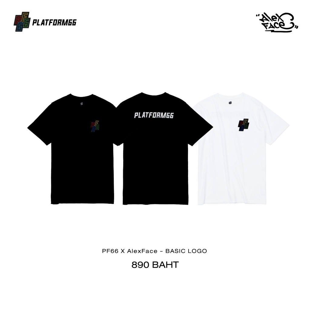 เสื้อยืด BASIC LOGO T-SHIRT วางจำหน่ายในงาน ‘BLEND 285 Signature presents PLATFORM66 Street Culture 