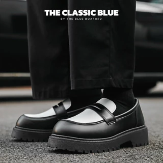 (พร้อมส่ง) The Classic blue - ZERMATT loafer shoes รองเท้าหนังโลฟเฟอร์