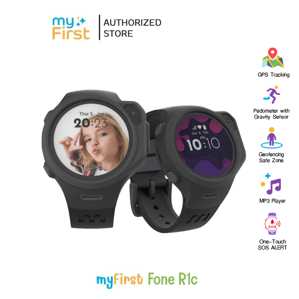 [พร้อมส่ง] myFirst Fone R1C Kids Smartwatch GPS (รับประกันศูนย์ไทย 1 ปี)