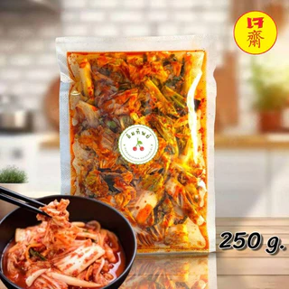 กิมจิ(เจ) อร่อยเหมือนต้นตำหรับเกาหลี ขนาด 500 g. แถมงาคั่ว อร่อยถูกใจ เปรี้ยวกำลังดี