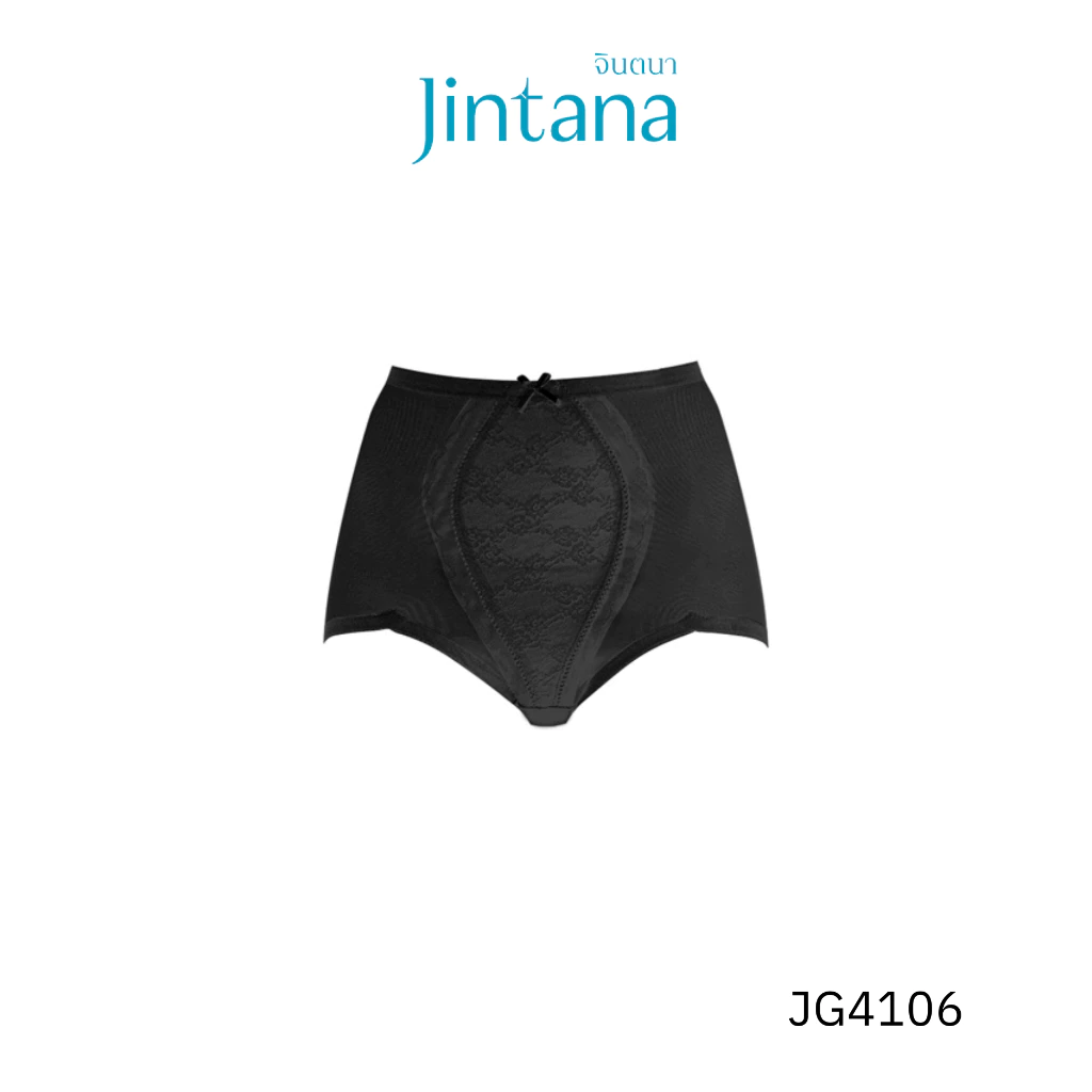 Jintana กางเกงสเตย์กระชับสัดส่วน จินตนา รุ่น Basic รหัส JG4106 สีดำ กางเกงเก็บพุง กางเกงกระชับสัดส่วน กางเกงลดหน้าท้อง