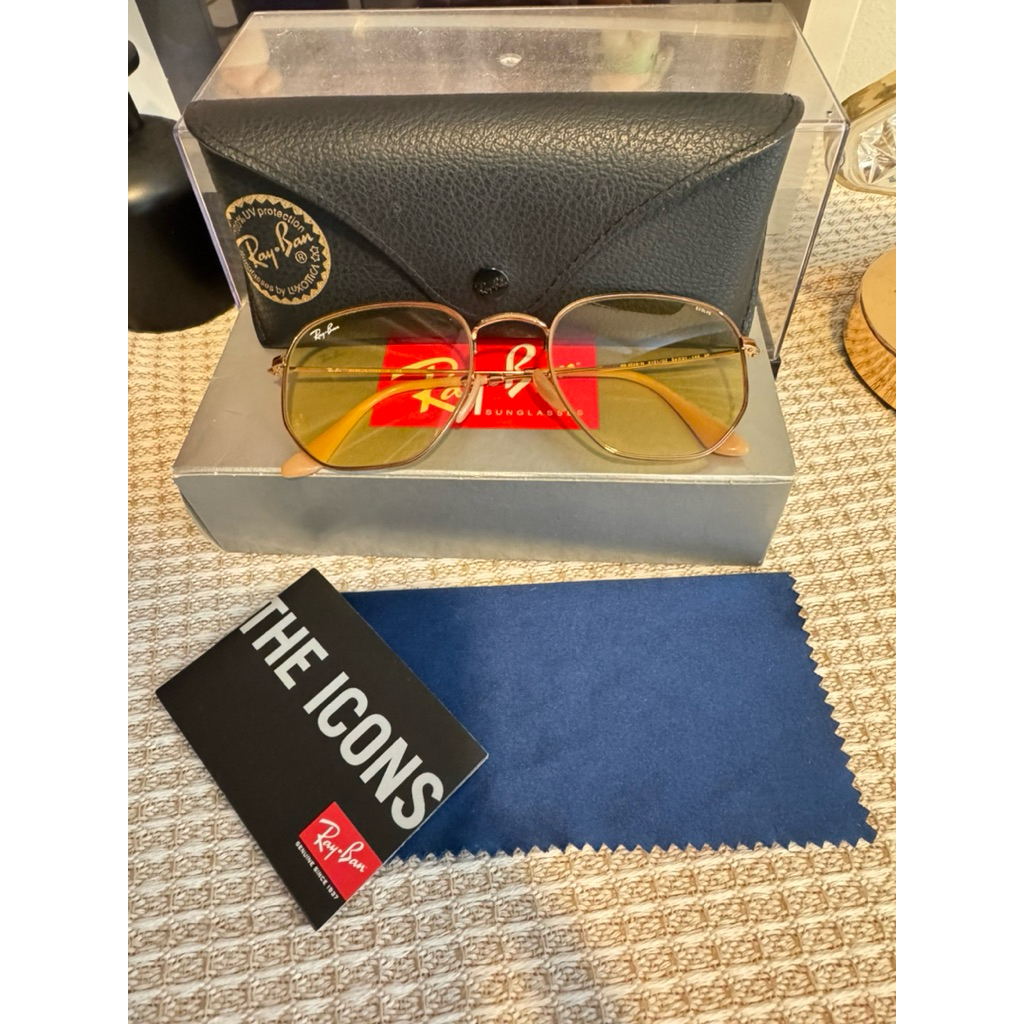 💥Used💥ของแท้100% แว่นตากันแดดRayBan RB3548N 9131/0Z