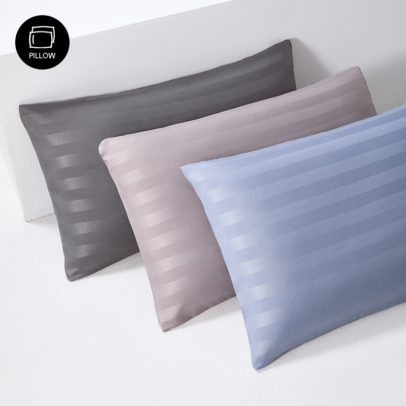 ปลอกหมอน Pillowcase ขนาด 70x50 cm ผ้าแจ็คการ์ดซาติน กันไรฝุ่น กันเลอะ นอนสบาย