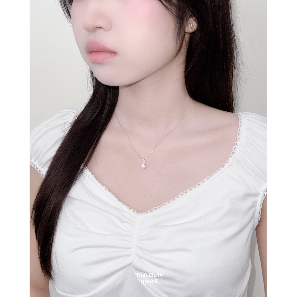 Braceletshouse   สร้อยเงินแท้ 92.5% Sophia ♡  [C6] ราคา ถูกที่สุด ดีลบีเคเค แกลเลอรีภาพที่ 8