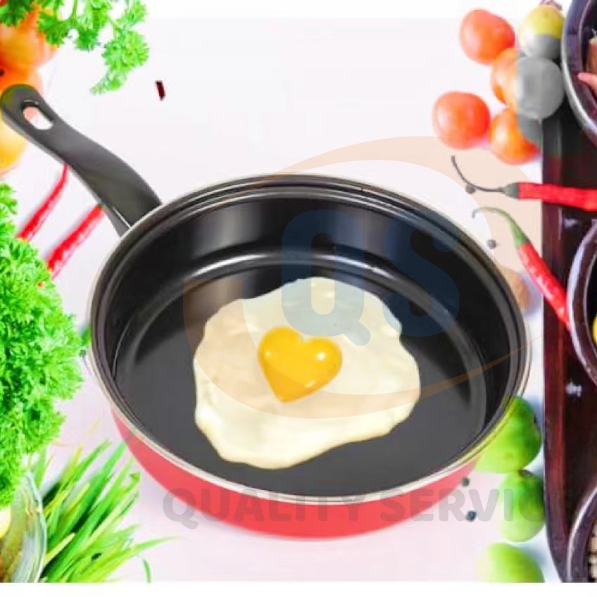 ชุดหม้อกระทะ3ใบ ชุดหม้อและกระทะเคลือบเทปล่อน ทำความสะอาดง่ายใช้งานดี ร้อนเร็ว ไม่ติดกระทะ  เพิ่มความหนาหม้อ ใช้งานทน - รูปที่ 3