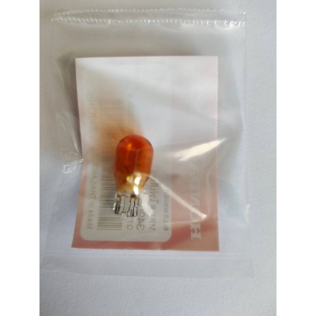 หลอดไฟเลี้ยว หน้า-หลัง(12V 10W) HONDA คาร์บูทุกรุ่น  แท้เบิกศูนย์ 34905-KAN-W01